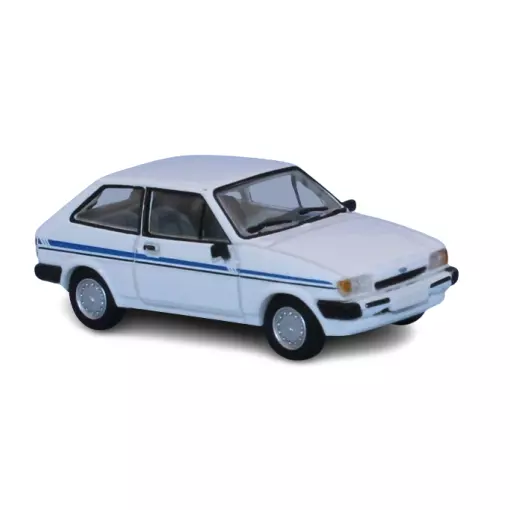 Ford Fiesta MK II "holiday" - blanc - PCX 870276 - HO 1/87