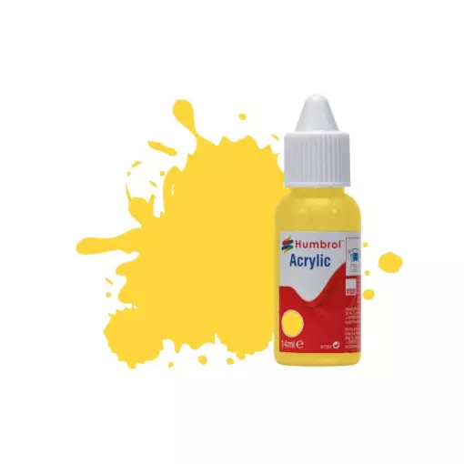 Peinture acrylique n°74 - couleur lin MAT HUMBROL DB0074 | 14 mL