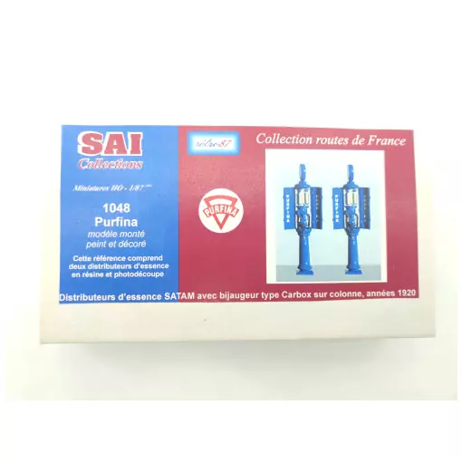 Kit de 2 distribuidores de gasolina "SATAM" SAI 1048 - HO 1/87