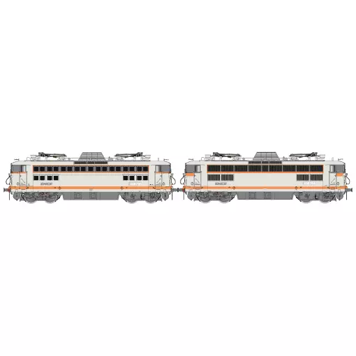 Couplage de Locomotives Électriques BB 408760 + BB 408784 - R37 HO 41080D - HO 1/87 - SNCF - EP V - Digital - DC