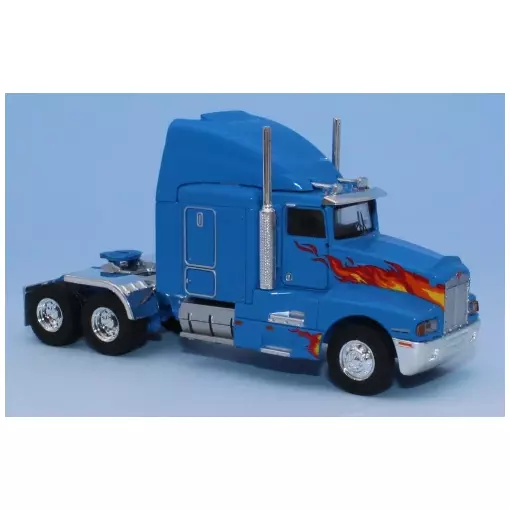 Tracteur Kenworth T600, Flammes - Brekina 85934 - HO 1/87