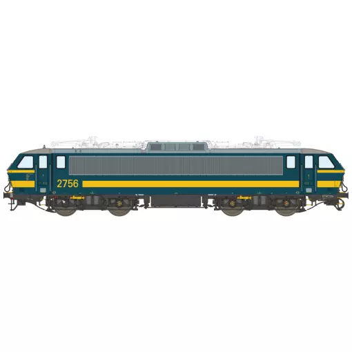 Locomotora eléctrica HLE 2756 - LS Models 12063S - HO 1/87 - SNCB - Ep VI - Sonido digital - 2R