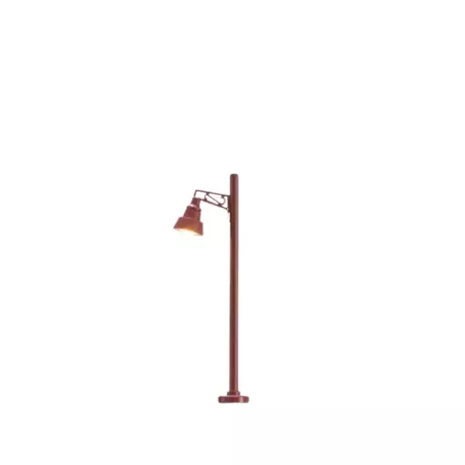 Lampadaire mât en bois à LED - Brawa 83040 - N 1/160