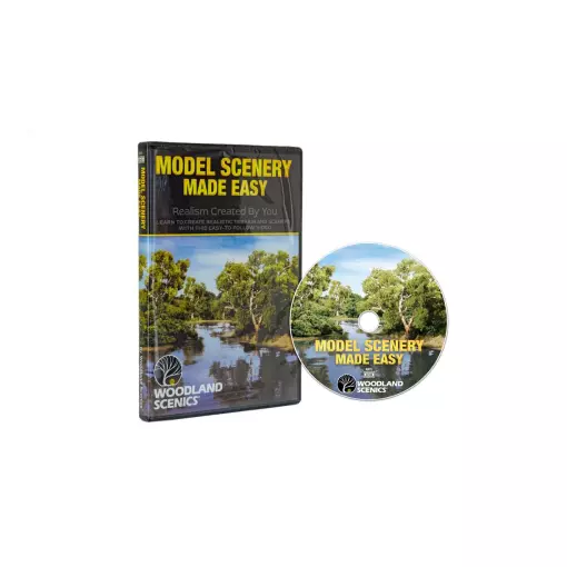 DVD "Model Scenery made easy" - Landschaftsmodellierung WODDLAND SCENICS R973