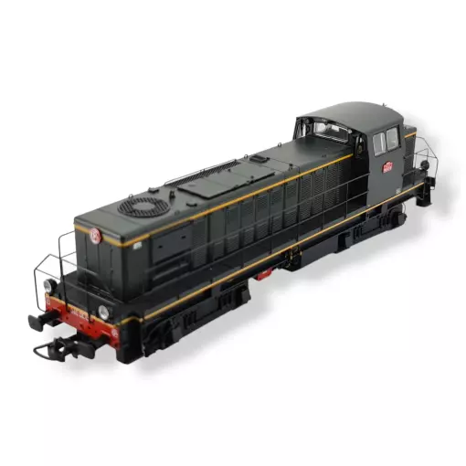 Diesellocomotief 040 DE 131 Dépôt Mohon - DCC SON R37 HO41032DS SNCF - HO - EP III