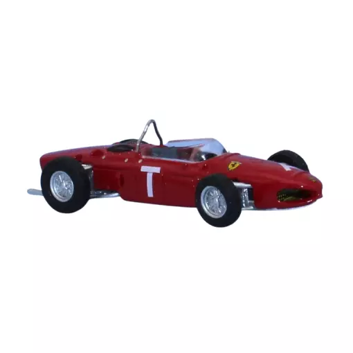 Ferrari 156 F1, rouge, voiture de test, 1961 - Brekina 22996 - HO 1/87