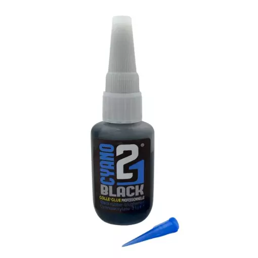 Super Glue Black - Colle 21 098 - 21 gr - Colle noire