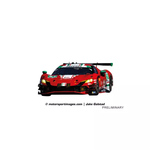 Vehículo digital Ferrari 296 GT3 - Carrera CA32001 - 1/32