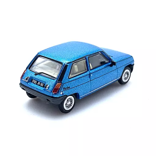 Renault 5 Alpine Turbo 1982, bleue métallisée - Ree Modèles CB166 - HO 1/87