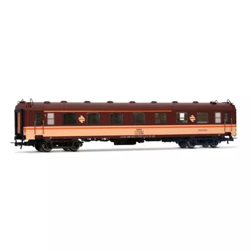 5000 carrozza bar, livrea "Estrella" - Electrotren HE4024 - HO 1/87 - RENFE - Ep IV - 2R