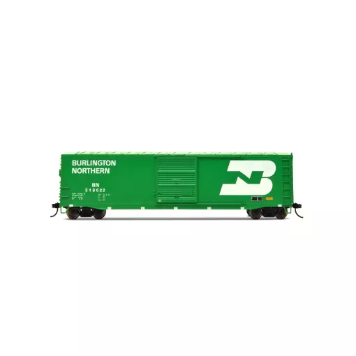 Wagon couvert Burlington Northen US 318622 - Rivarossi HR6637C - HO 1/87 - Privée - EP III