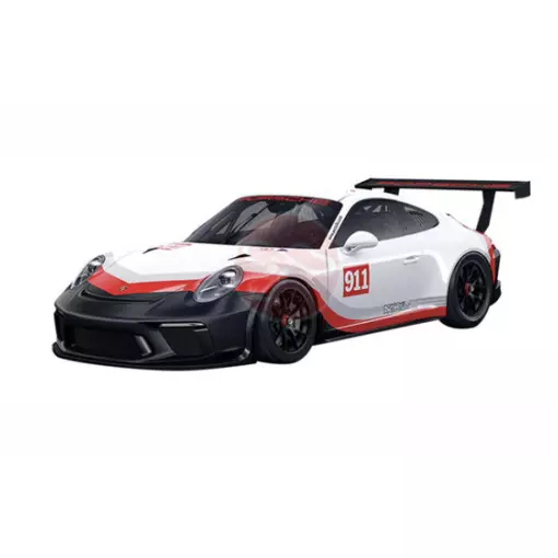 Voiture électrique - Porsche 911 GT3 Cup blanche RTR - T2M RS75900 - 1/14