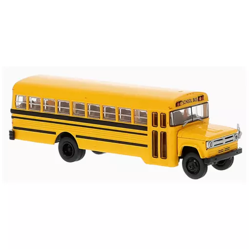 School Bus Dodge S 600 - Brekina BR61330 - HO 1/87