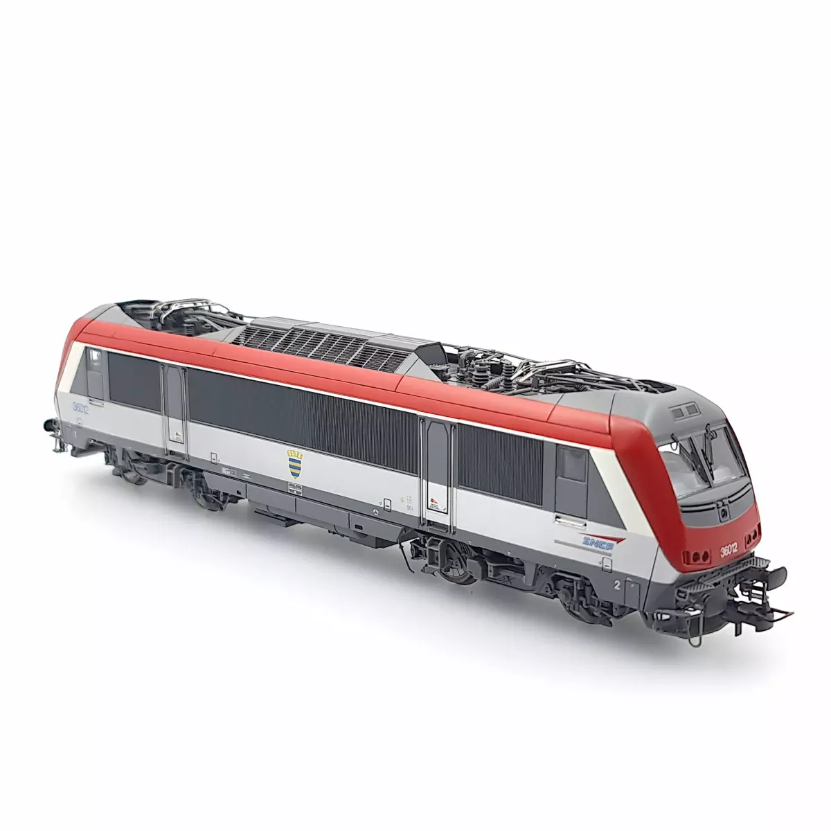 JOUEF HJ2398 SNCF, locomotive électrique BB 36012, livrée rouge/gris,  Yutz, ép. V - JMR