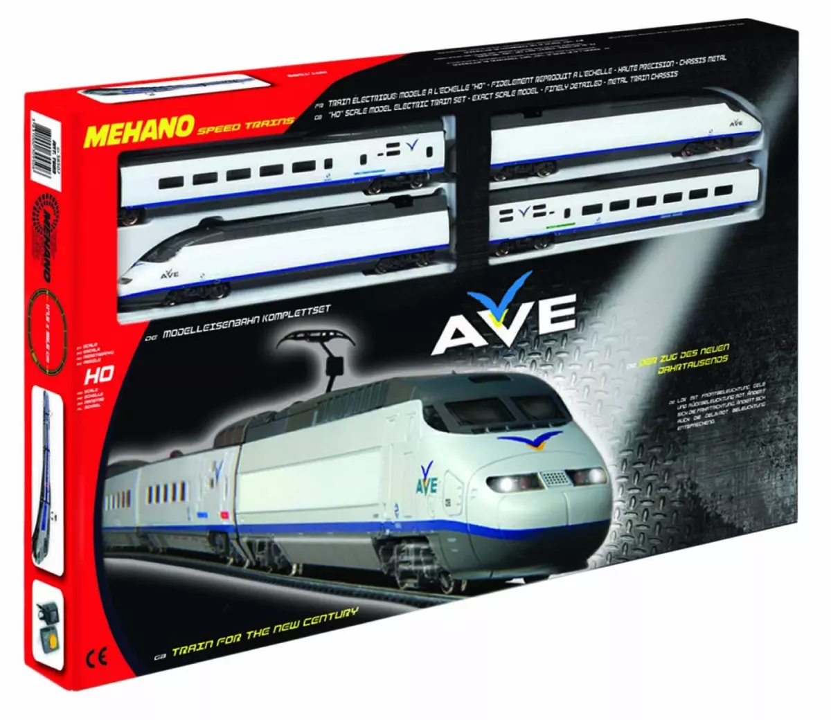 Mehano HO Scale TGV Atlantique Train Unboxing 
