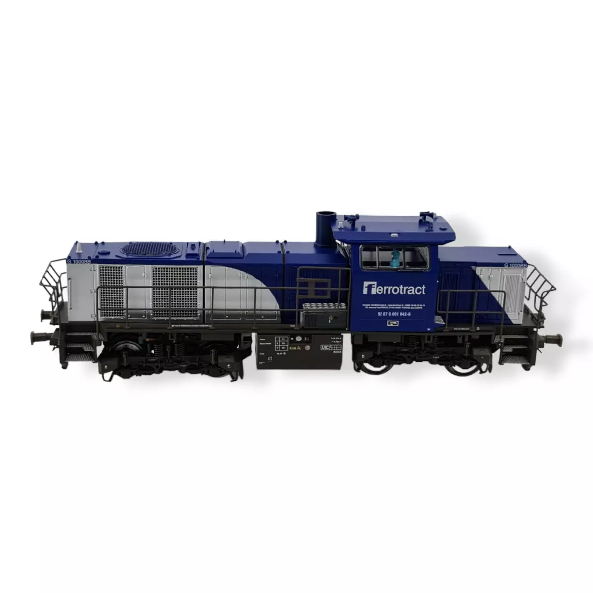 Locomotive diesel G1000 Ferrotract n°042 Ep VI Digital son HO Mehano 90577