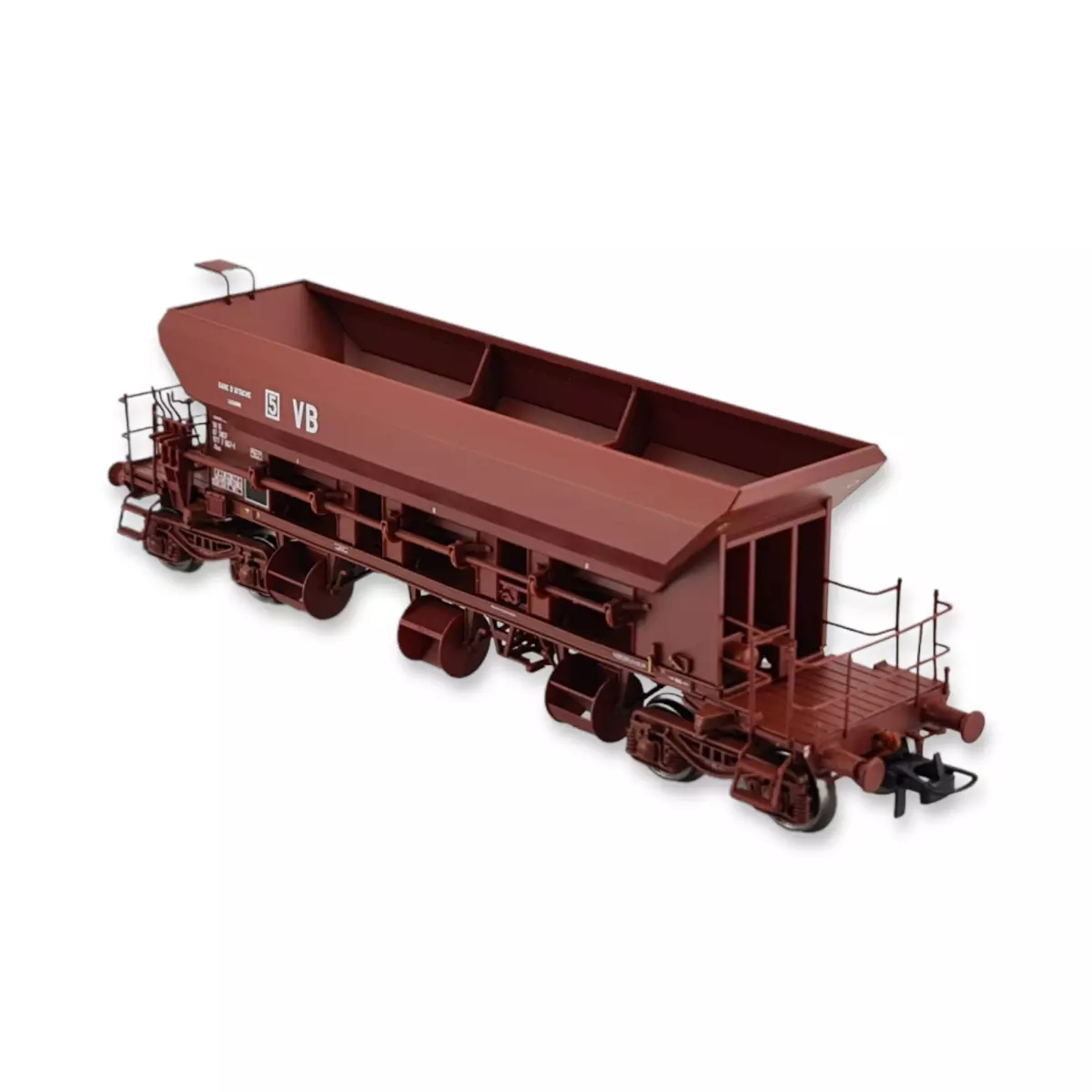 T1 Uas REE Hopper Wagon WB750 Ballast Models - HO 1/87 - SNCF - EP III / IV