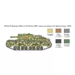 Italiaanse tanks en zelfrijdende voertuigen - Italeri 25768 - 1/56