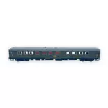 Set van 3 Expreso "Costa Brava" eenheden, RRR-8000 + BB (nieuwe carrosserie) + BBL, olijfgroene kleurstelling - Electrotren HE4020 - HO 1/87 - RENFE - Ep IV - 2R