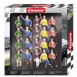 Set de 20 figurines pour tribune - Carrera 21129 - I 1/32