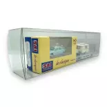 Coffret voiture Peugeot 204 avec caravane Eriba - Sai 6258 - HO 1/87