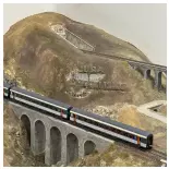 Set di 3 carrozze passeggeri Corail tipo Vtu - Piko 58600 - HO 1/87 - SNCF - Ep V - 2R