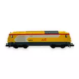 Diesellocomotief BB 67400 "infra" - MiniTrix 16707 - N 1/160 - SNCF - EP VI - 2R - DCC Zoon