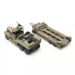 IDF M19 Diamond T avec remorque - Artitec 6870284 - HO 1/87