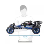 Buggy Wild GP Attack 2,4G 100% RTR - Bleu - Carson 500304033 - 1/5