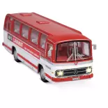 Omnibus Mercedes Benz O 302 rouge - Carson 500504144 - 1/87