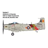 Avion A-1H Skyraider - ITALERI I2788 - 1/48 - 1945