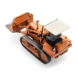 Cargadora sobre orugas con cabina abierta Hanomag K5 + figura - Artitec 322.040 - HO 1/87