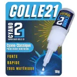 Super Glue Colle Cyanoacrylate - Colle21 - 10g