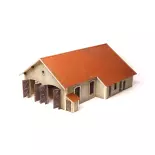 Cobertizo CFD de 2 vías - Modelo Timber 105007 - HO 1/87