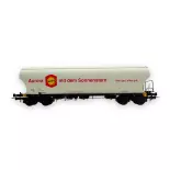 Aurora Trichterwagen mit schwenkbarem Dach - Rivarossi HR6625 - HO 1/87 - DB - Ep V - 2R