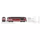 Locomotiva diesel BB 67613 Capitole CMR - Ree Models MB243SAC - HO 1/87 - SNCF - Ep VI - Fumo digitale - 3R