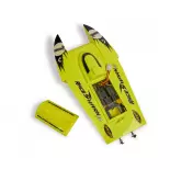 Katamaran Race Shark FD 2.4G 100% RTR - Carson 500108029 - Échelle universelle - Jaune