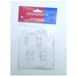 Kit de 2 pozos para montar y pintar SAI 730 - HO 1/87