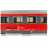 Eurofima Piko 58540 coche de viajeros - 2ª clase - HO 1/87 - ÖBB - EP IV