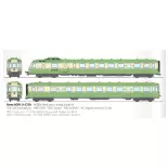 Dieseltriebwagen RGP 1 X-2728 - Ree Modèles MB259SAC - HO 1/87 - SNCF/TEE - Ep III/IV - Digitaler Ton - 3R