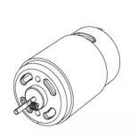 2845 borstelloze motor voor Hyper Go - MJX B2845 - 1/16