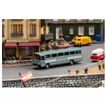 MB O 302 Touring Autocar ( WIKING ) - Faller 162040 - N 1/160 - Ep IV