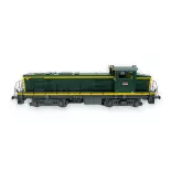 Locomotiva diesel BB63579 - ACC SON - REE MODELS JM009SAC SNCF - HO Ep IV