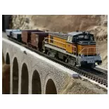 Locomotiva diesel BB63136 Deposito di Nizza - DCC R37 HO41036DC SNCF - HO - V