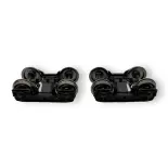 Set de deux bogies Y23 A - 4 boites SKF - Noir - REE Modèles XB102B01