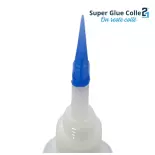 Canule compte-gouttes pour flacon de colle Super Glue - Colle21