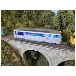 Locomotive Diesel BB67628 - EN VOYAGE "Nevers" DC REE MODELES MB169 - SNCF - HO