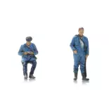 Cargo: spruzzatore di erbacce + 2 figure - Artitec 28.127 - HO 1/87