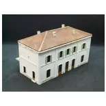 PLM 5 door train station - Wooden Model Railway 201009 N 1/160