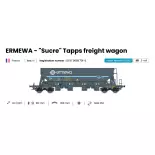 Sugar Tapps Hopper Waggon "Ermewa" - Albert Modell 065303 - HO 1/87 - F-ERSA - Ep VI - 2R